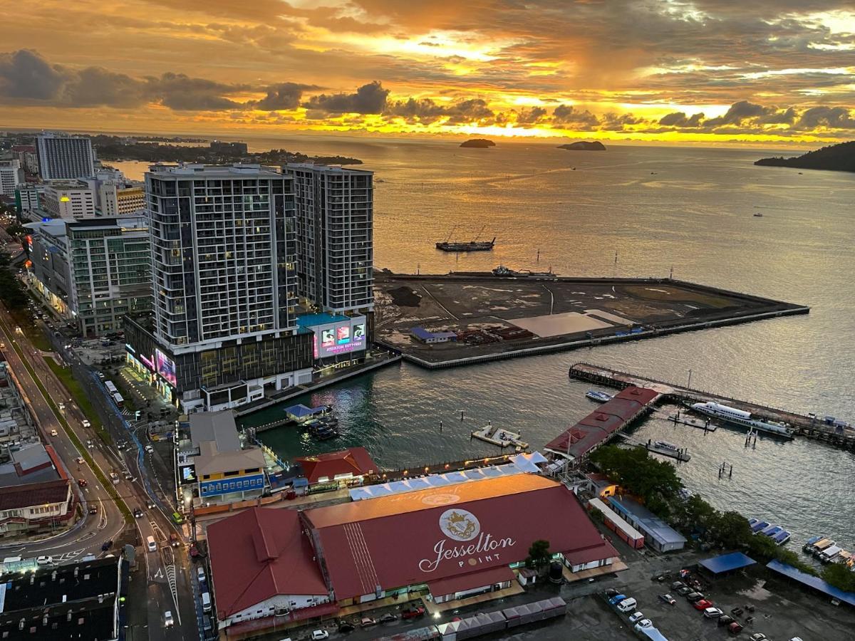 Jesselton Point Seaview Homestay Kota Kinabalu Exterior foto