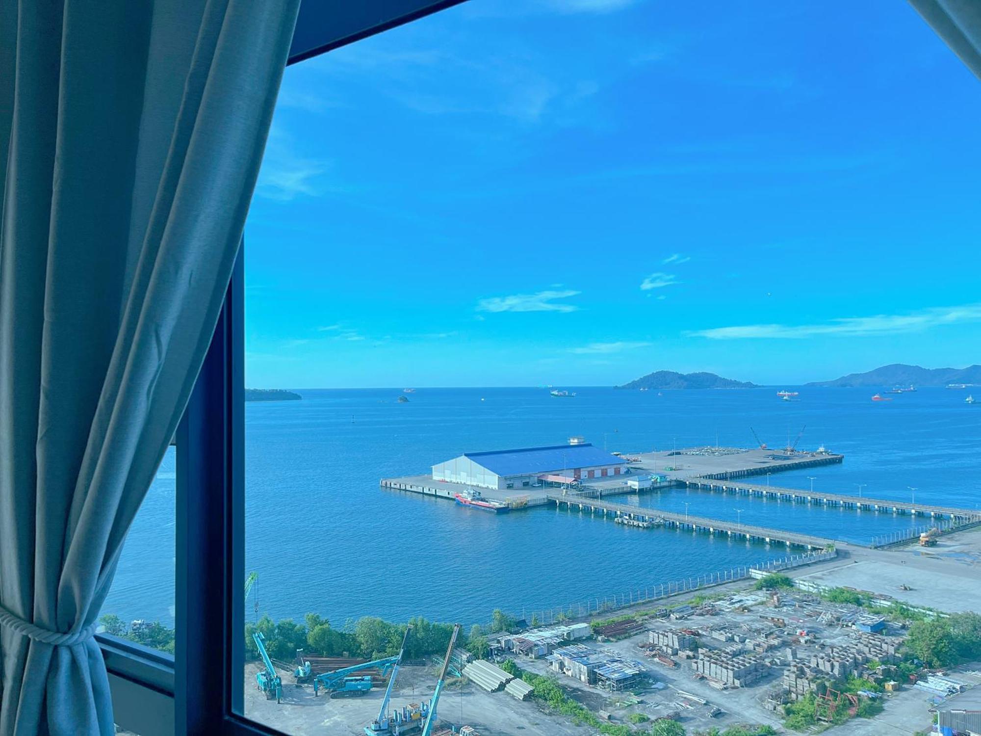 Jesselton Point Seaview Homestay Kota Kinabalu Exterior foto